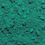 pigment albastru cobalt verde