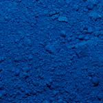 pigment albastru original mediu